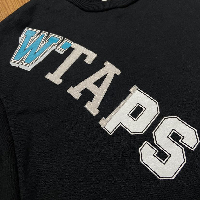 WTAPS KATZ CREWNECK / COPO. SWEAT. (Made in Japan) Black (Display