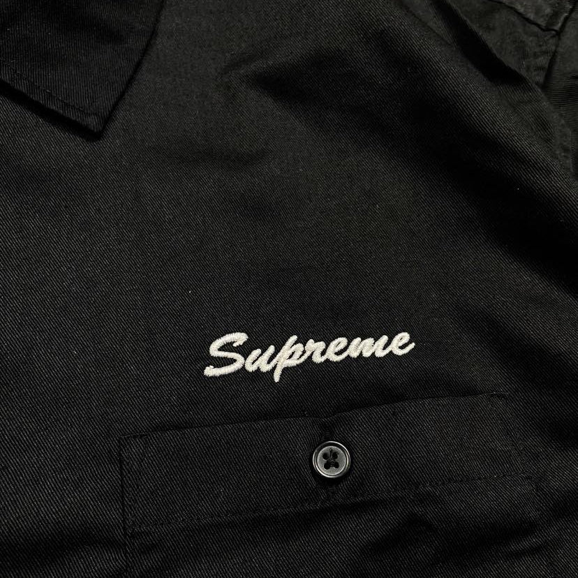 Supreme Honda Fox Motor Racing Work Shirt LS Black (Display Item)