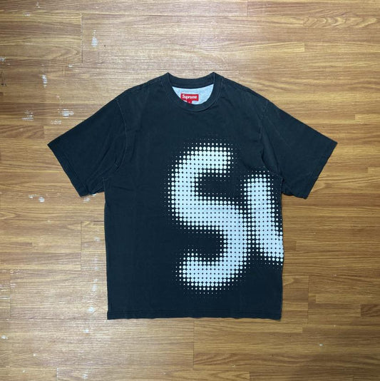 Supreme Halftone S/S Top Black (Display Item)