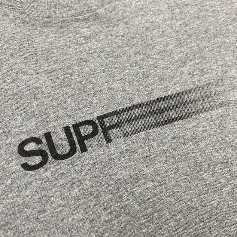 Supreme Motion Logo Tee Grey (Display Item)
