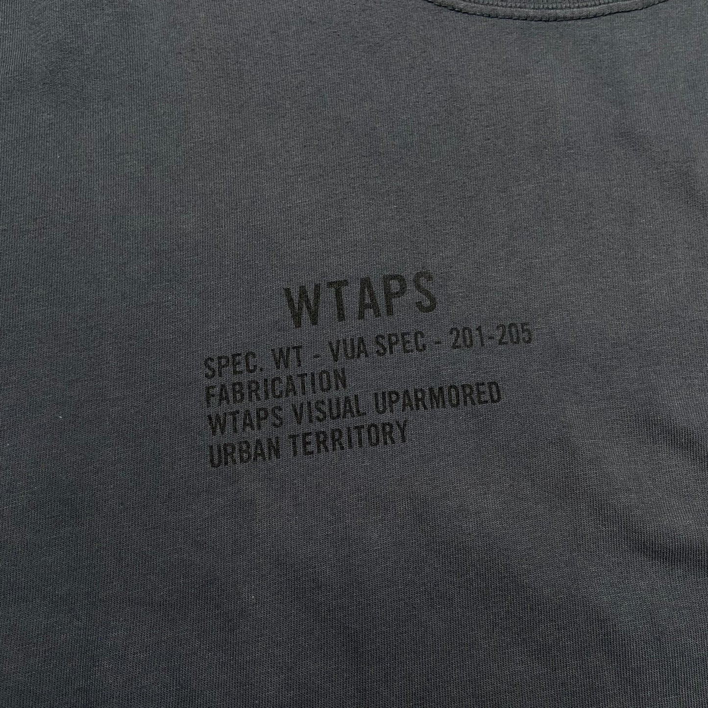 WTAPS SPEC SS / COTTON. TEE (Made in Japan) Grey (Display Item)