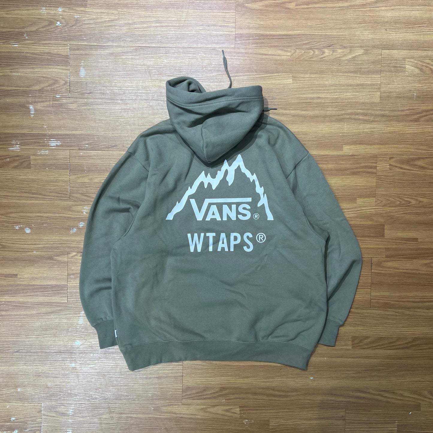 WTAPS x VANS VAULT / COTTON. HOODY. Olive Drab