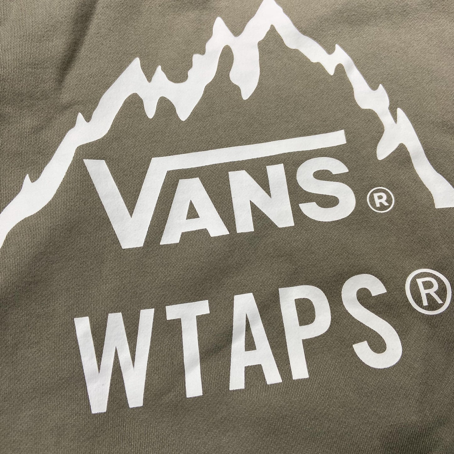WTAPS x VANS VAULT / COTTON. HOODY. Olive Drab
