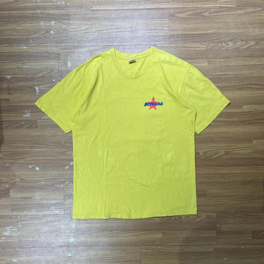 Supreme Money Power Respect Tee Acid Yellow (Used)