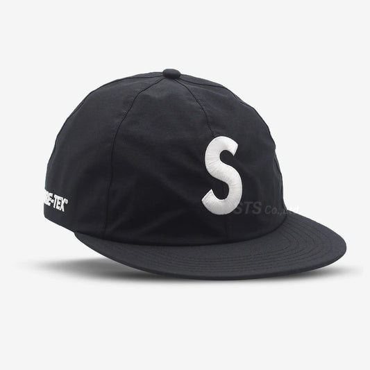 Supreme Gore-Tex S Logo 6-Panel Black Goretex GTX