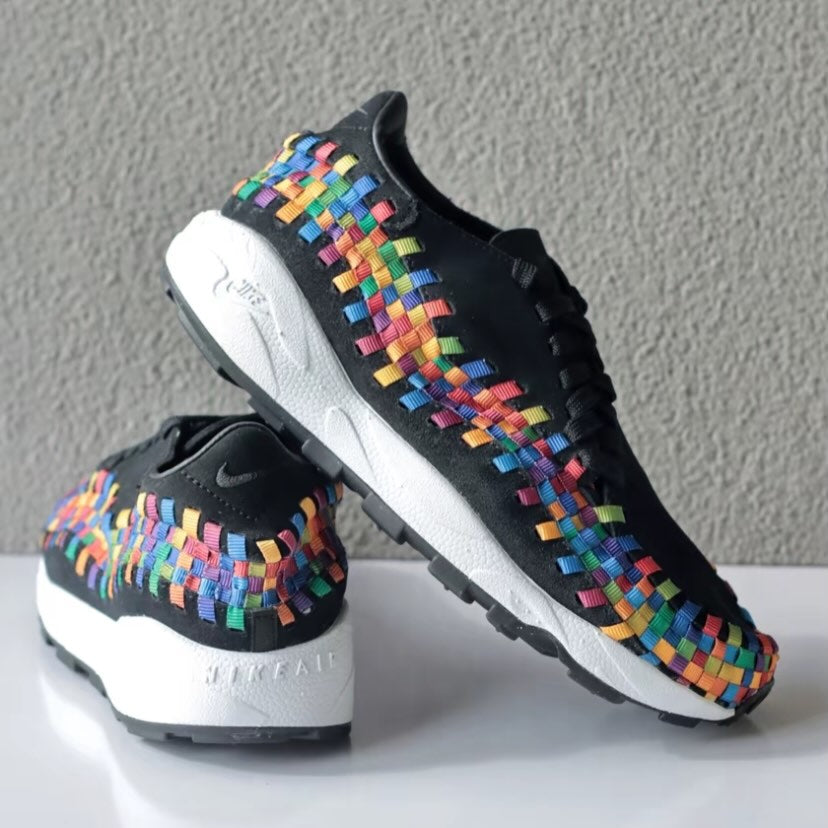 Preorder 預訂 Nike Air Footacape Woven “Black Rainbow” FB1959-002