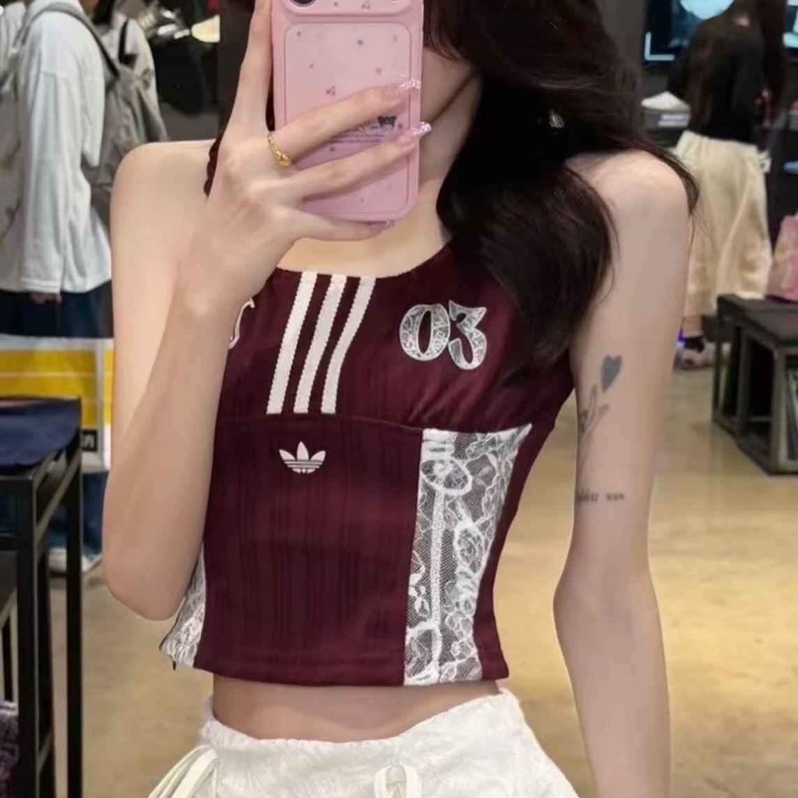 Preorder 預訂 Adidas Originals Top Tank Burgundy KU4751