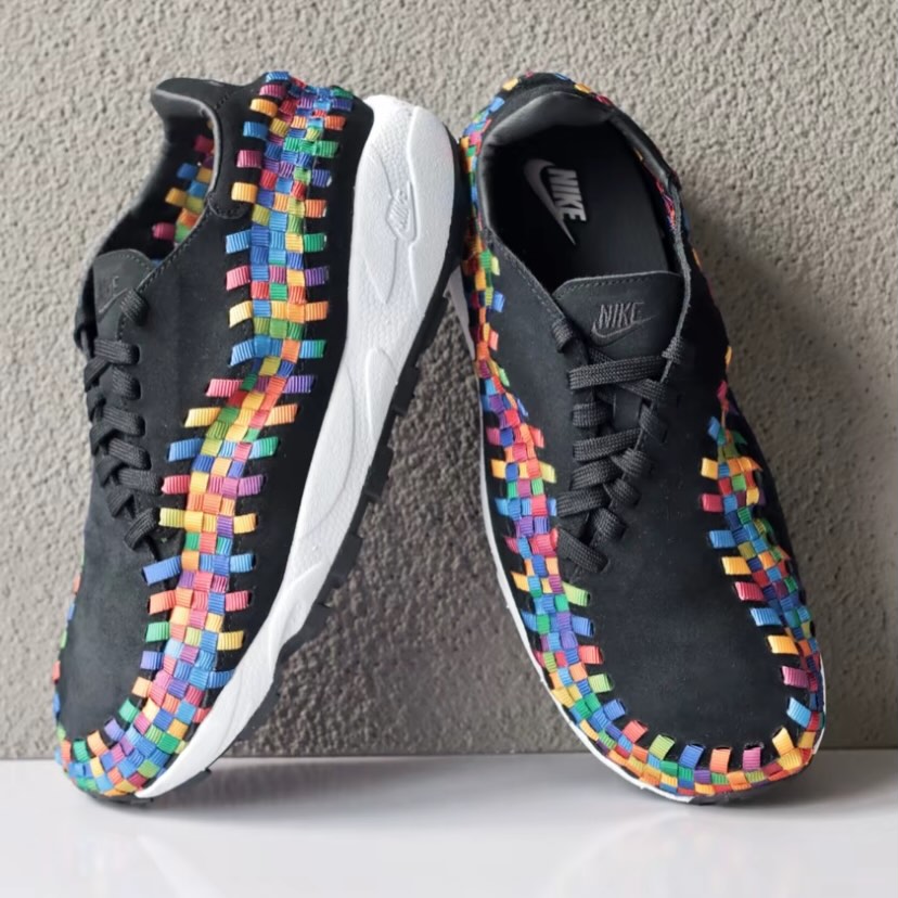 Preorder 預訂 Nike Air Footacape Woven “Black Rainbow” FB1959-002