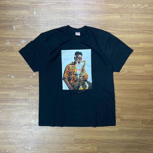 Supreme Pharoah Sanders Photo Tee Black