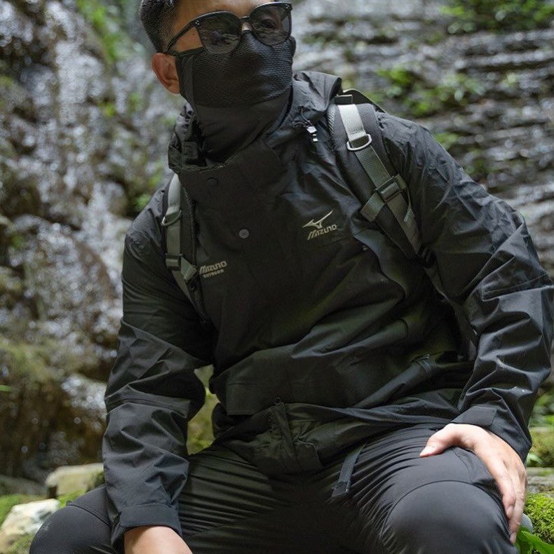 Preorder 預訂 Mizuno Water Repellent Trekking Jacket Black