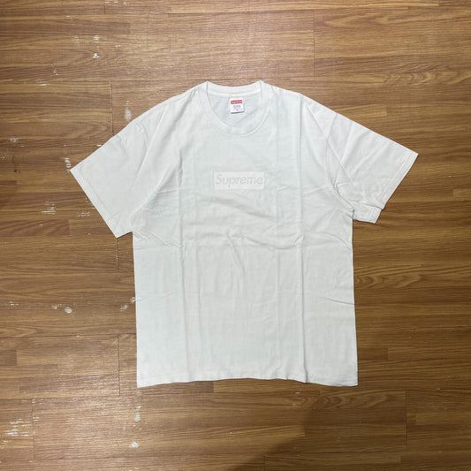 Supreme Tonal Box Tee White (Display Item)