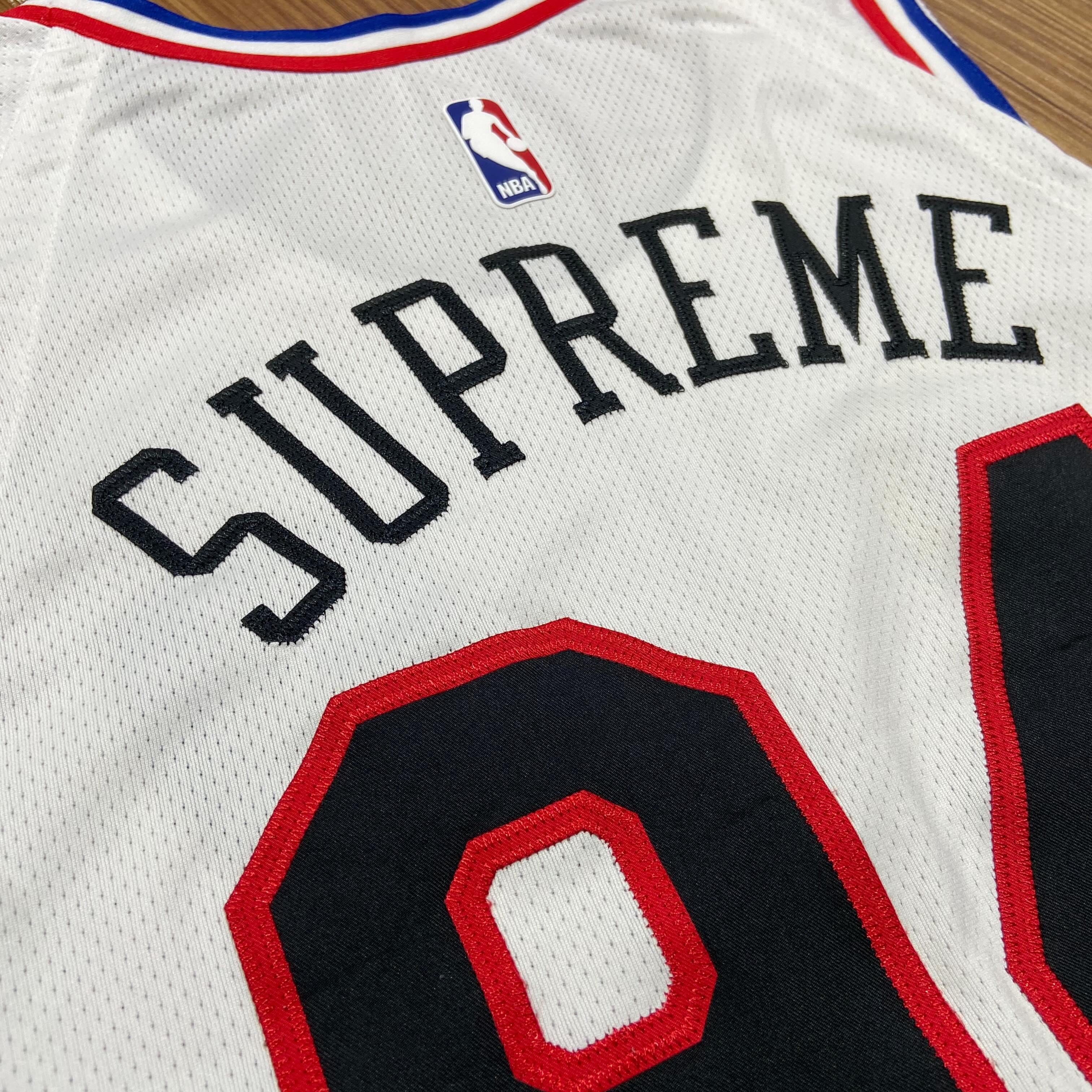 SUPREME x NIKE NBA TEAMS AUTHENTIC JERSEY White (Display Item