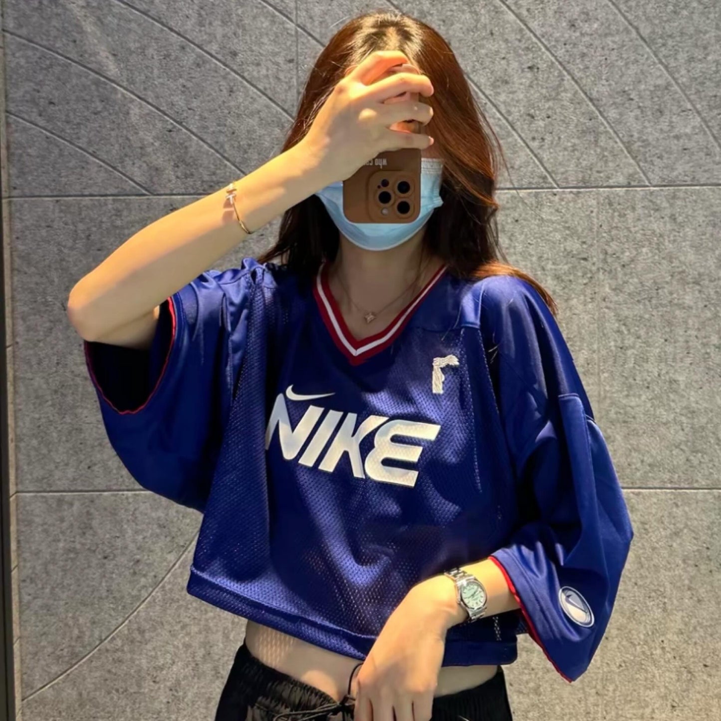 Preorder 預訂 Nike WMNS V Neck Retro Jersey “Blue” HF6288-455