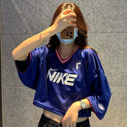 Preorder 預訂 Nike WMNS V Neck Retro Jersey “Blue” HF6288-455
