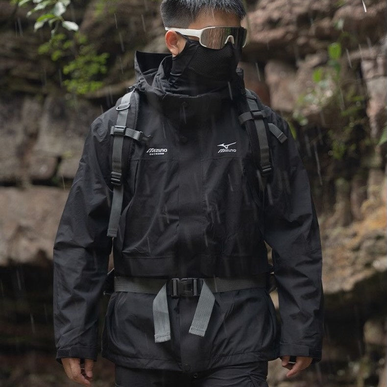 Preorder 預訂 Mizuno Water Repellent Trekking Jacket Black