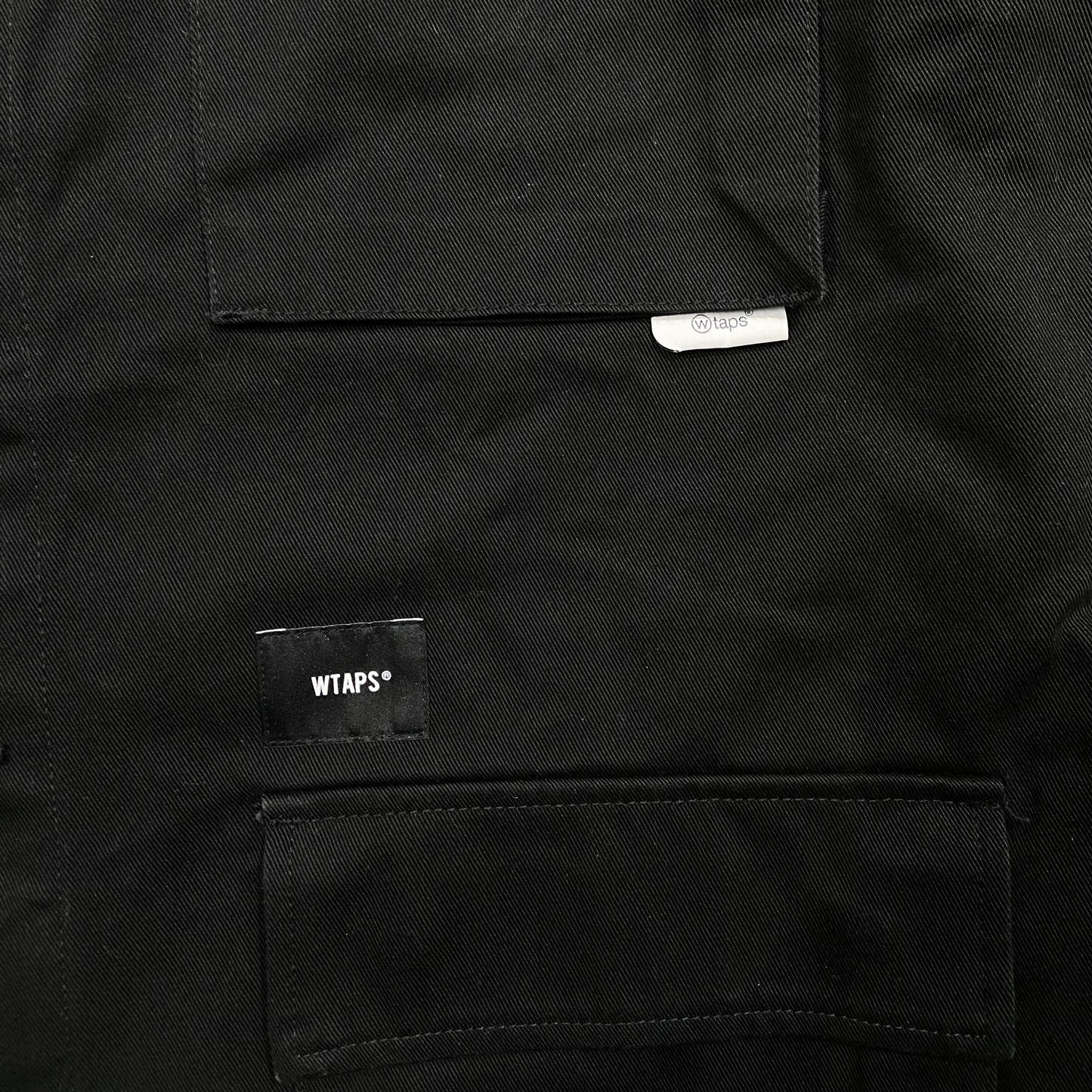 WTAPS JUNGLE 01 LS JACKET / COTTON. TWILL (Made in Japan) Black