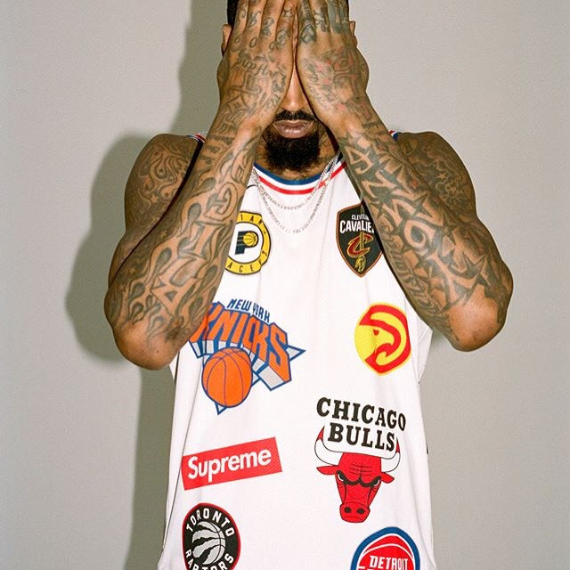 SUPREME x NIKE NBA TEAMS AUTHENTIC JERSEY White (Display Item)