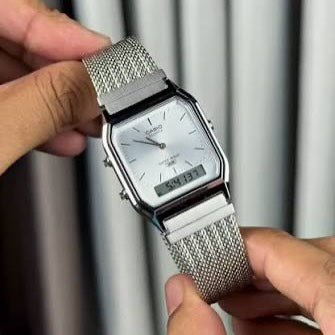 Preorder 預訂 Casio 復古方型時計 AQ-230EM-7A
