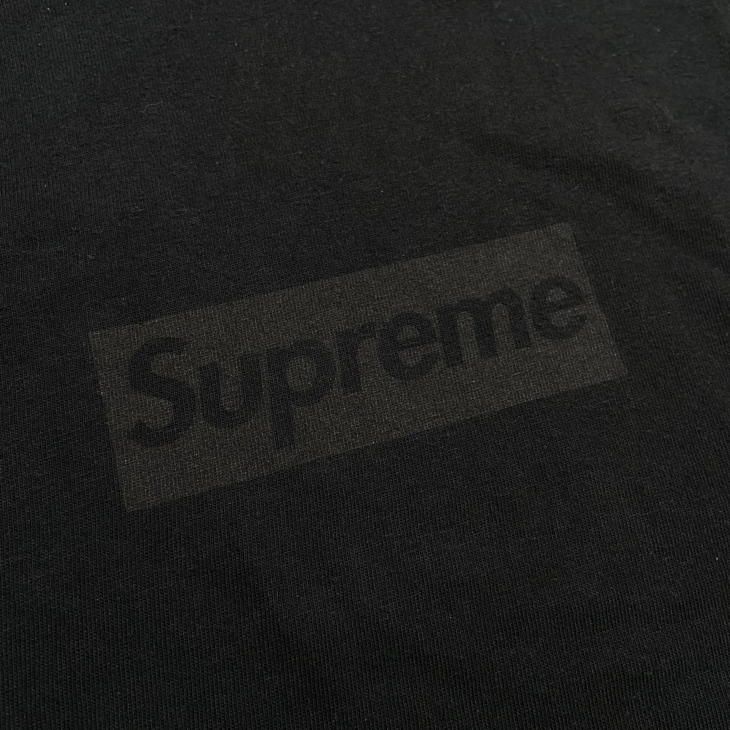 Supreme Tonal Box Tee Black (Display Item)