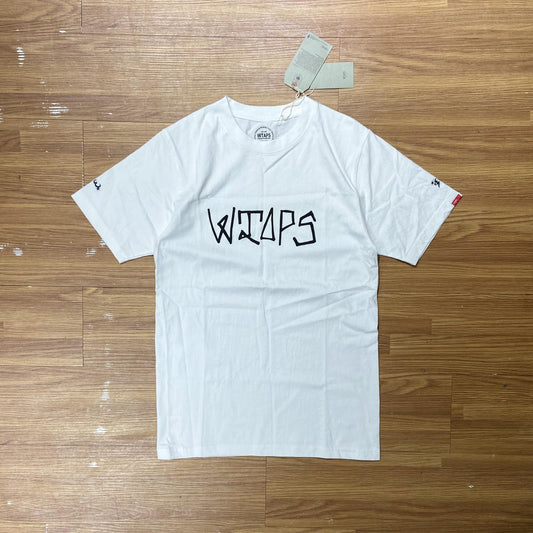 WTAPS BONE SS / TEE COTTON. (Made in Japan) White