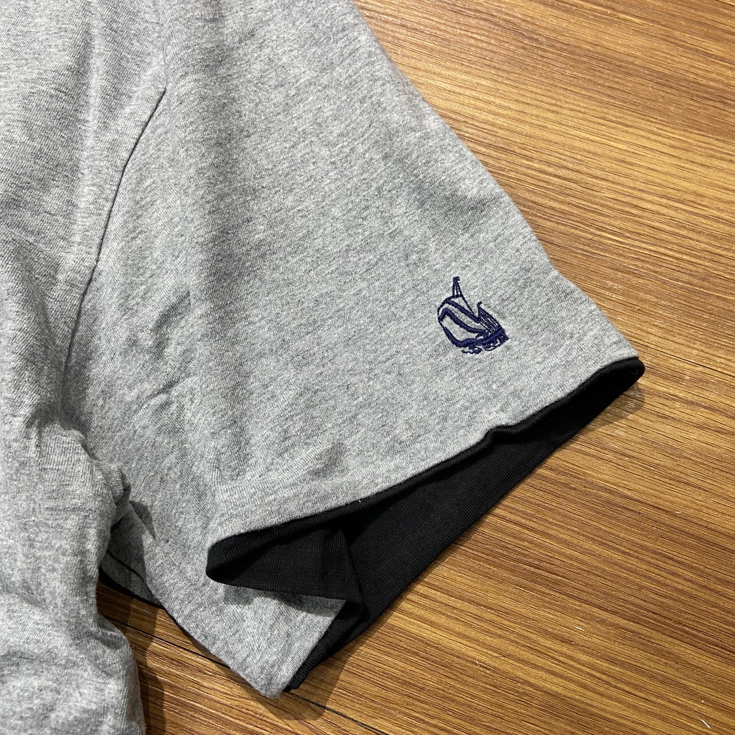 Nautica JP “Too Heavy” Reversible Tee SS Grey x Black (Used)