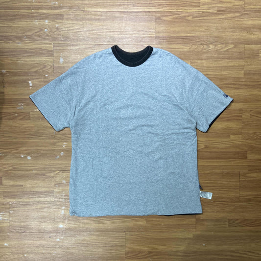 Nautica JP “Too Heavy” Reversible Tee SS Grey x Black (Used)