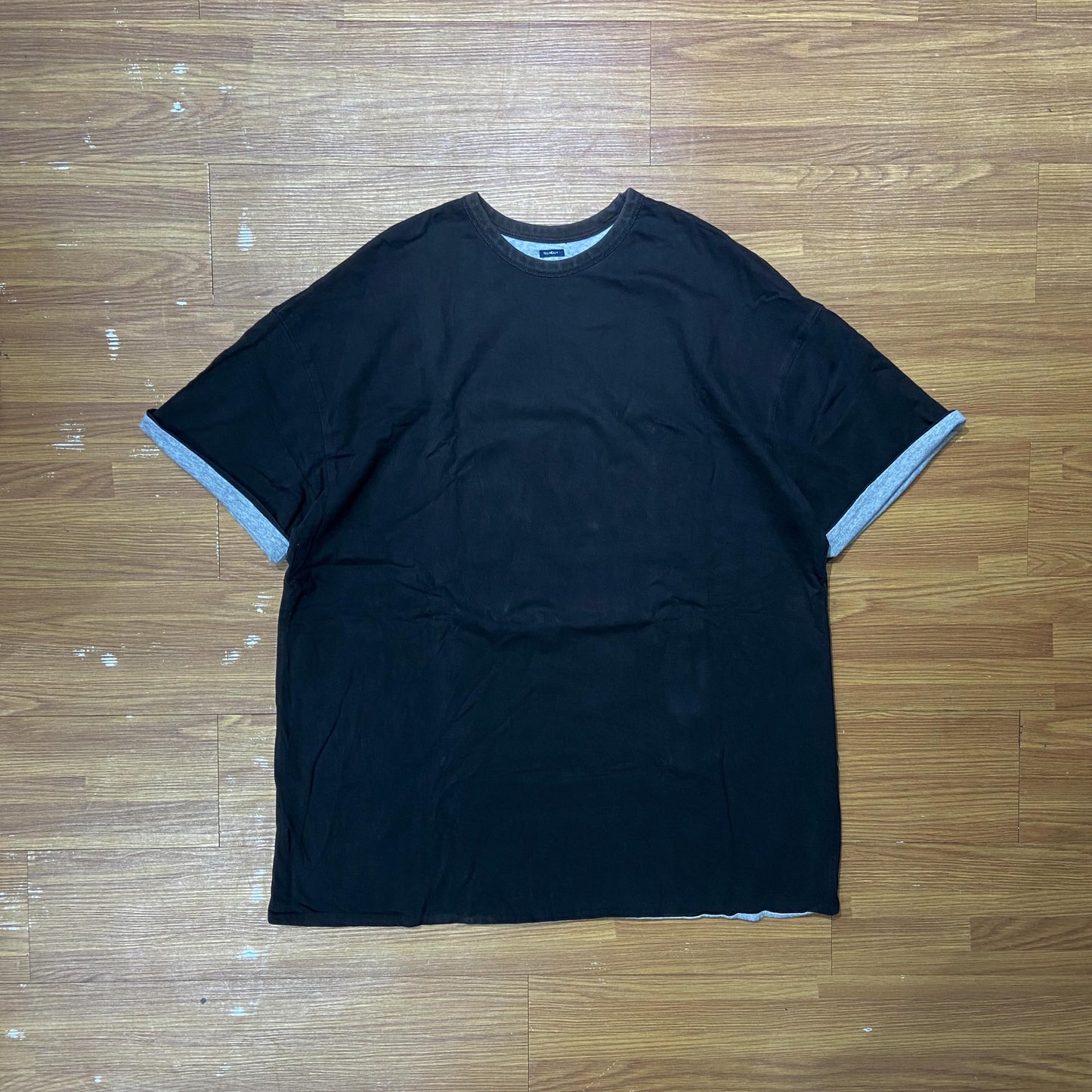 Nautica JP “Too Heavy” Reversible Tee SS Grey x Black (Used)
