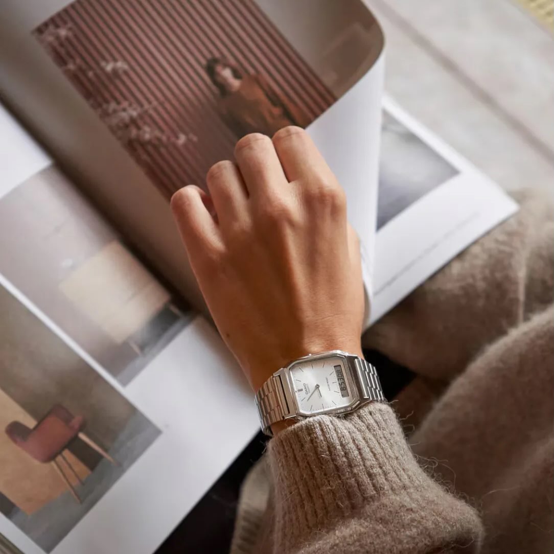 Preorder 預訂 Casio 復古方型時計 AQ-230A-7A
