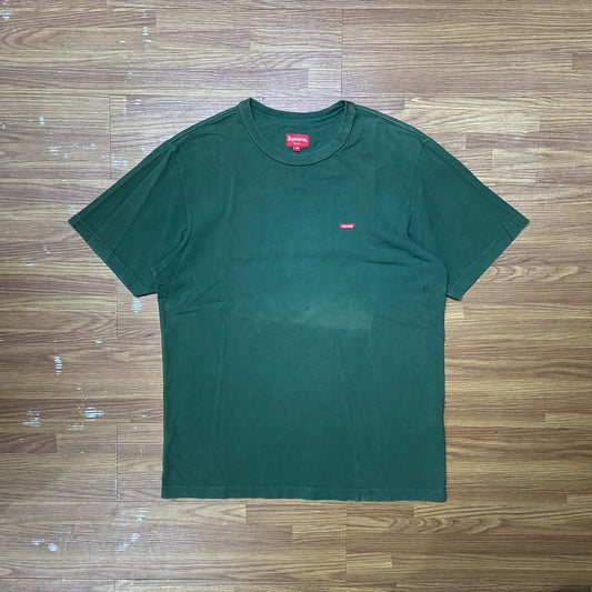 Supreme Small Box Box Tee Dark Green (Used)