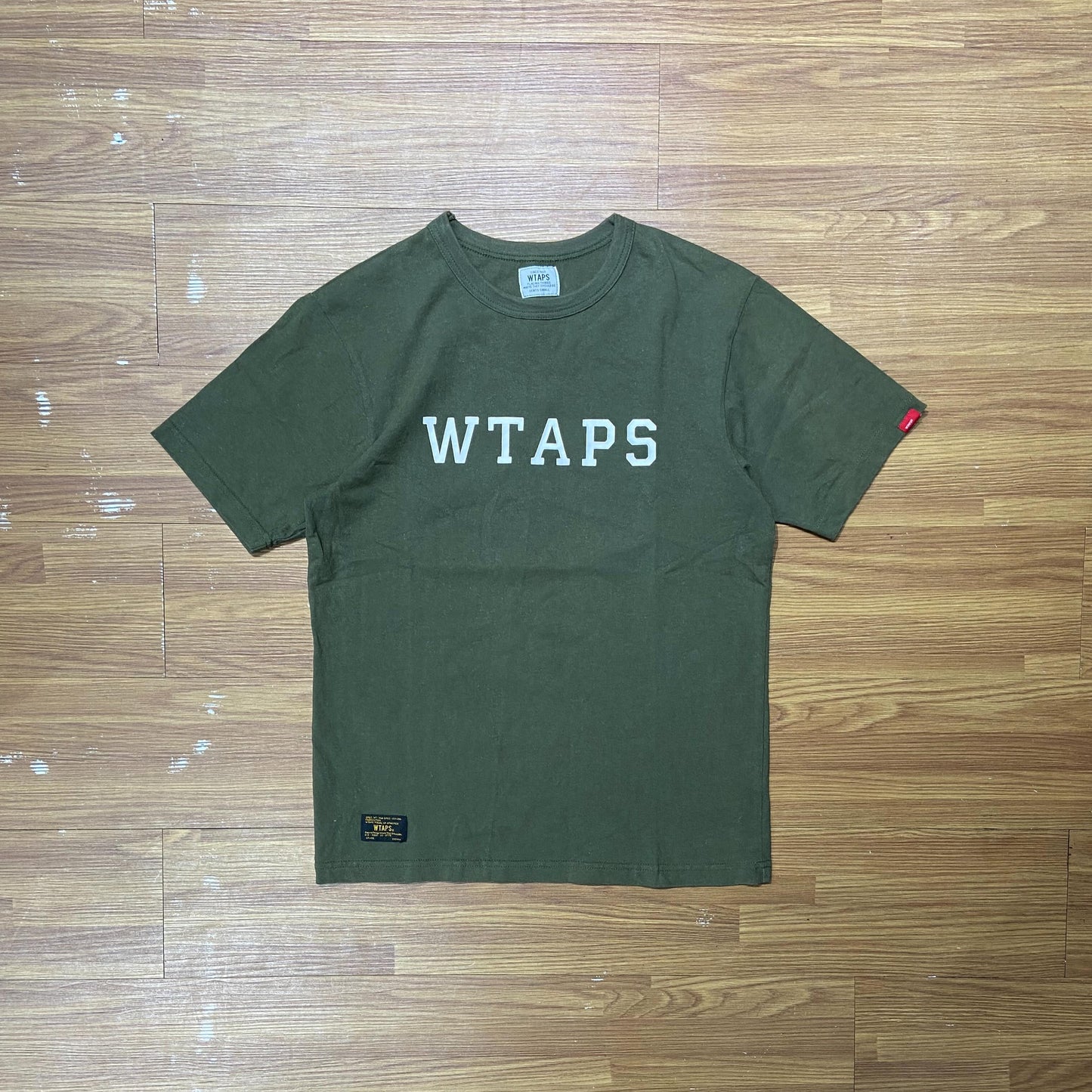 WTAPS DESIGN ACADEMY SS / TEE COPO. (Made in Japan) Olive Drab (Used)