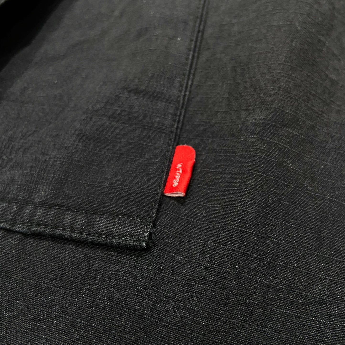 WTAPS JUNGLE STOCK TROUSERS / COTTON. RIPSTOP (Made in Japan) Black (Used)