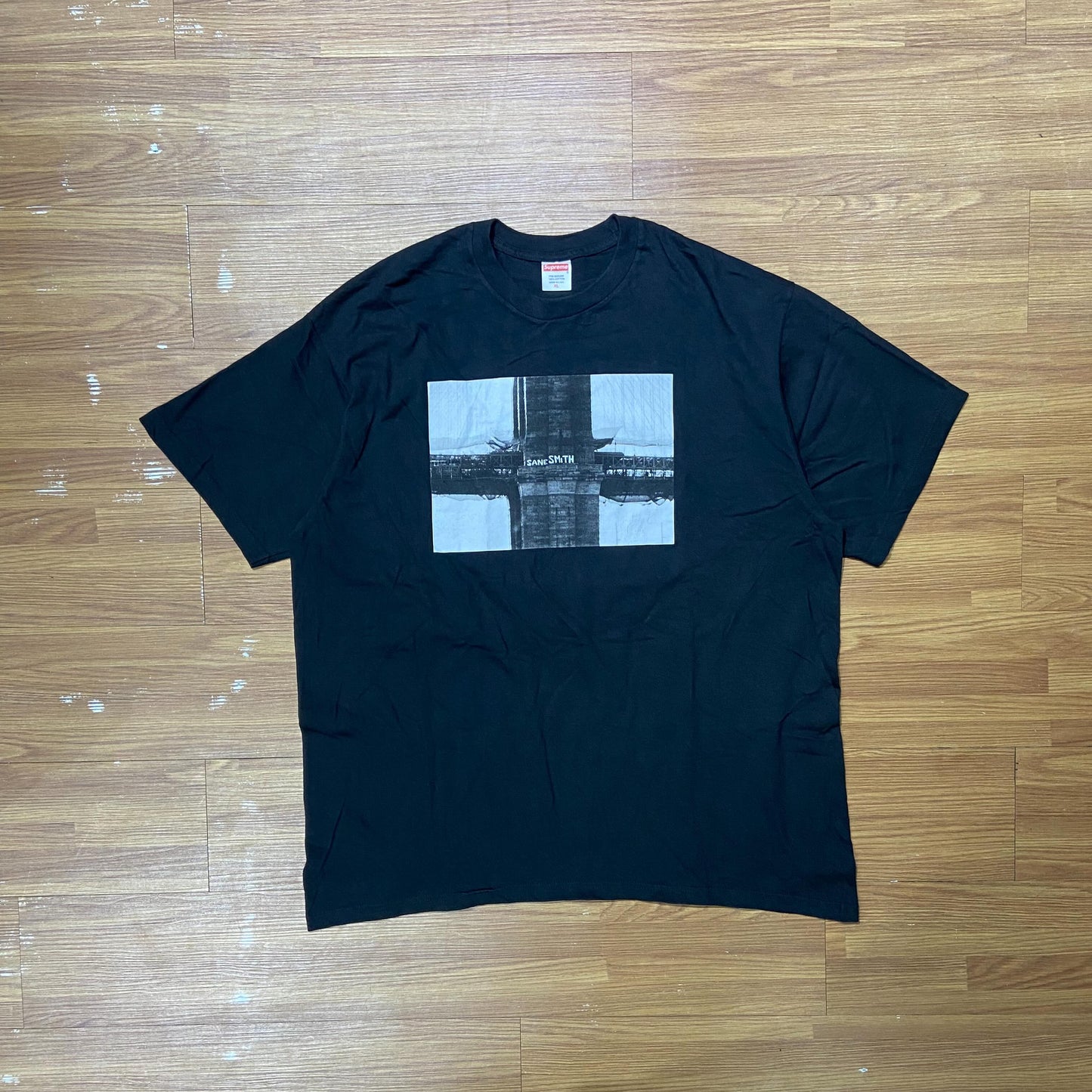 Supreme x Sane Smith Bridge Tee Black (Display Item)