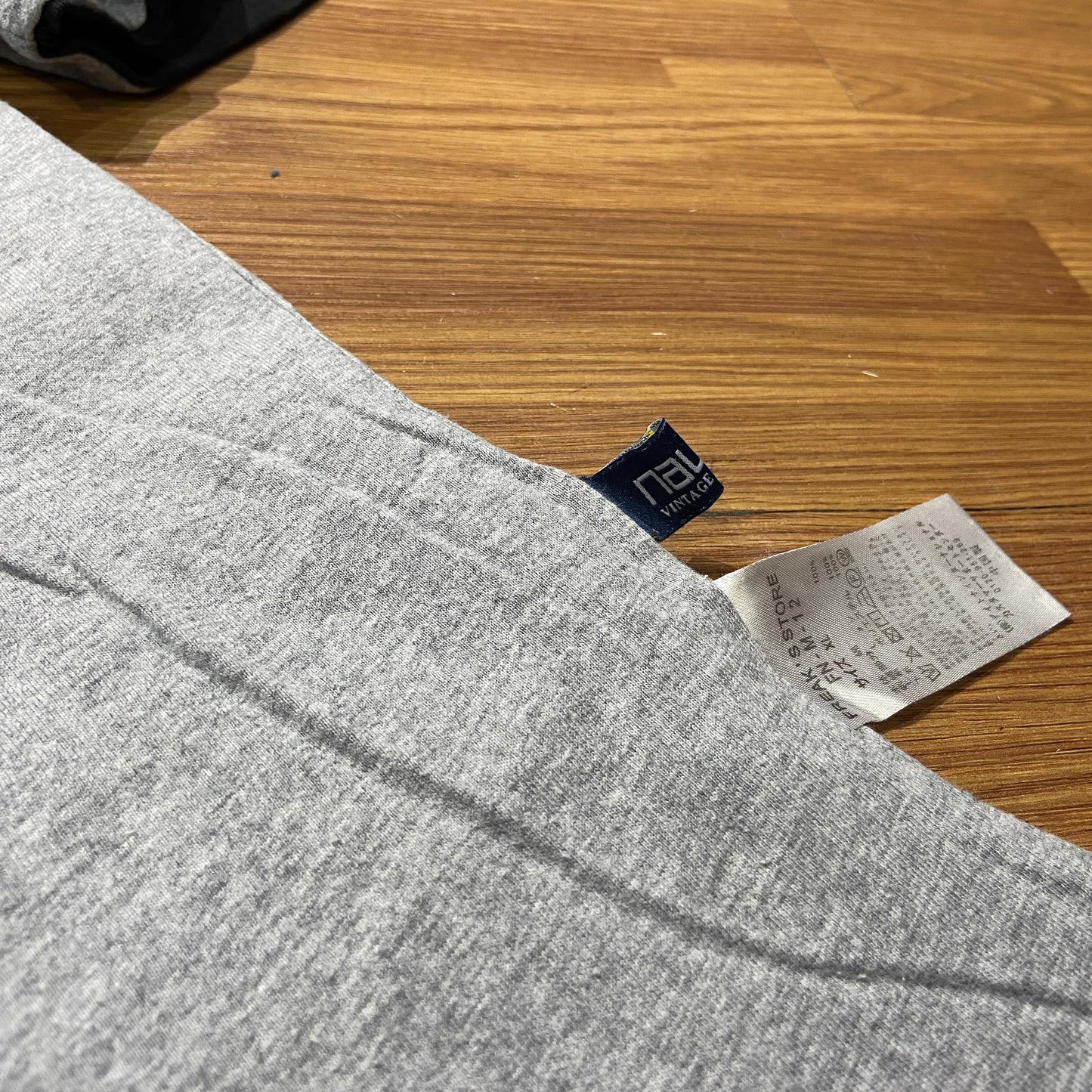 Nautica JP “Too Heavy” Reversible Tee SS Grey x Black (Used)