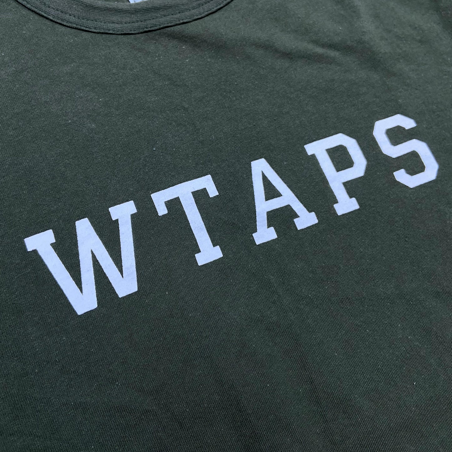 WTAPS DESIGN ACADEMY SS / TEE COPO. (Made in Japan) Olive Drab (Used)