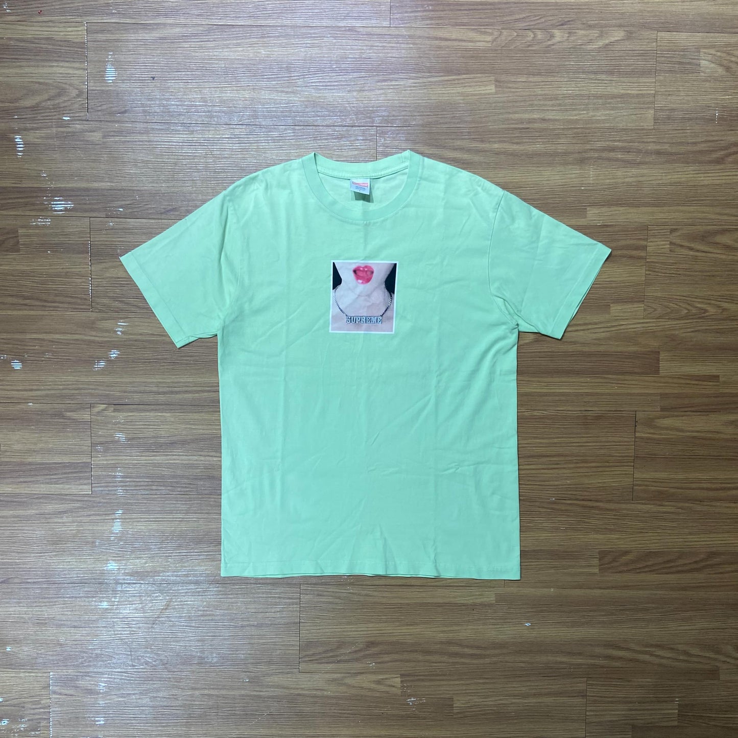 Supreme Necklace Tee Mint (Used)