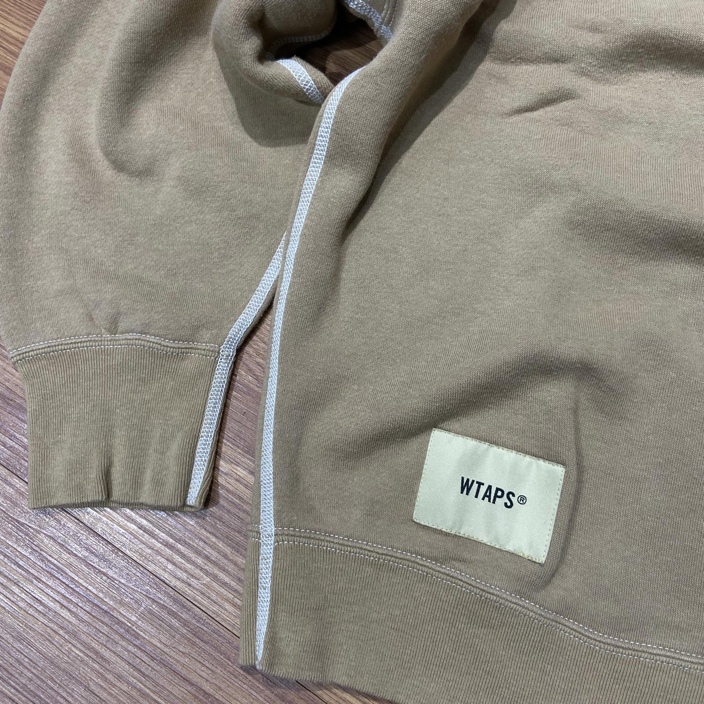 WTAPS BLANK 02 / COTTON. CREWNECK (Made in Japan) Olive Drab (Display Item)