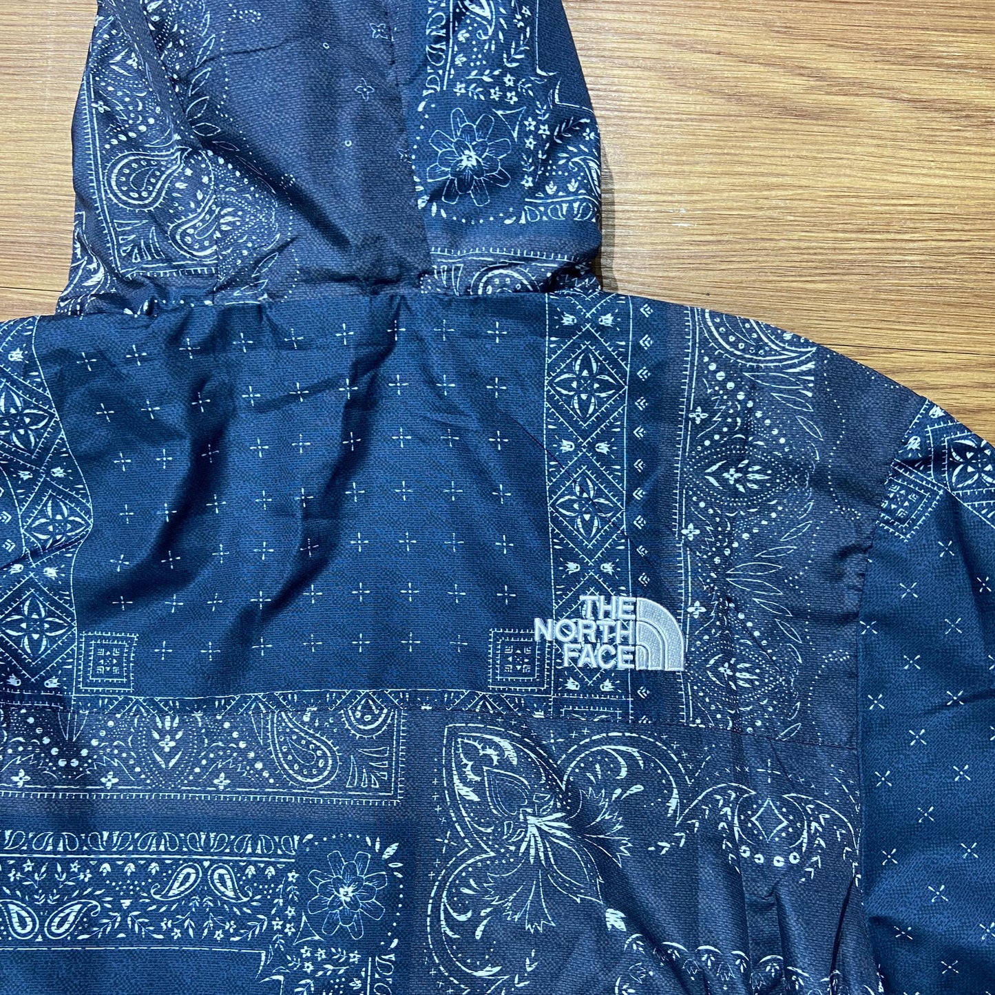 The North Face 90s Bandana Windbreaker Jacket Navy