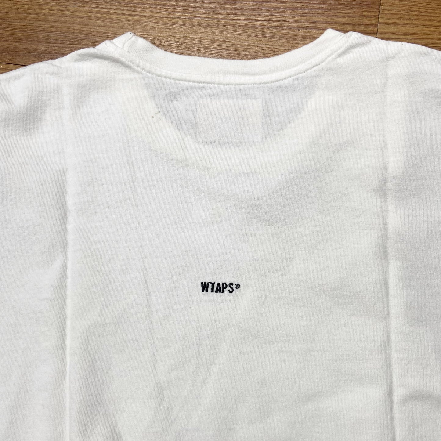 WTAPS AII SS / COTTON. SIGN TEE (Made in Japan) White (Used)