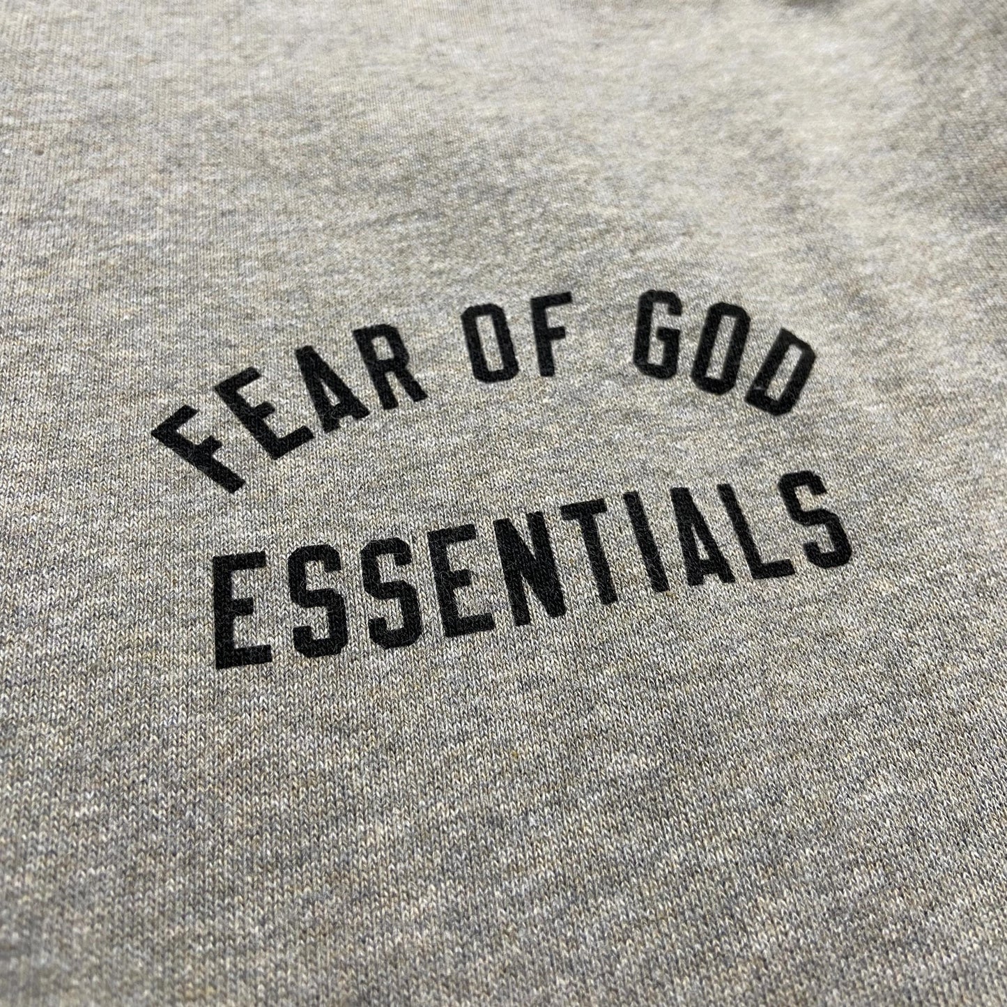 Fear Of God (FOG) Essentials Fleece Polo LS Dark Heather