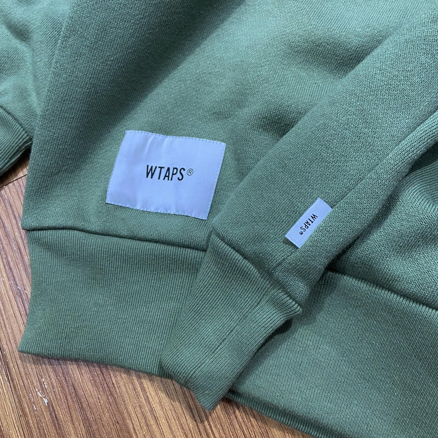 WTAPS BLANK SWEATSHIRT / COPO. CREWNECK (Made in Japan) Olive Drab
