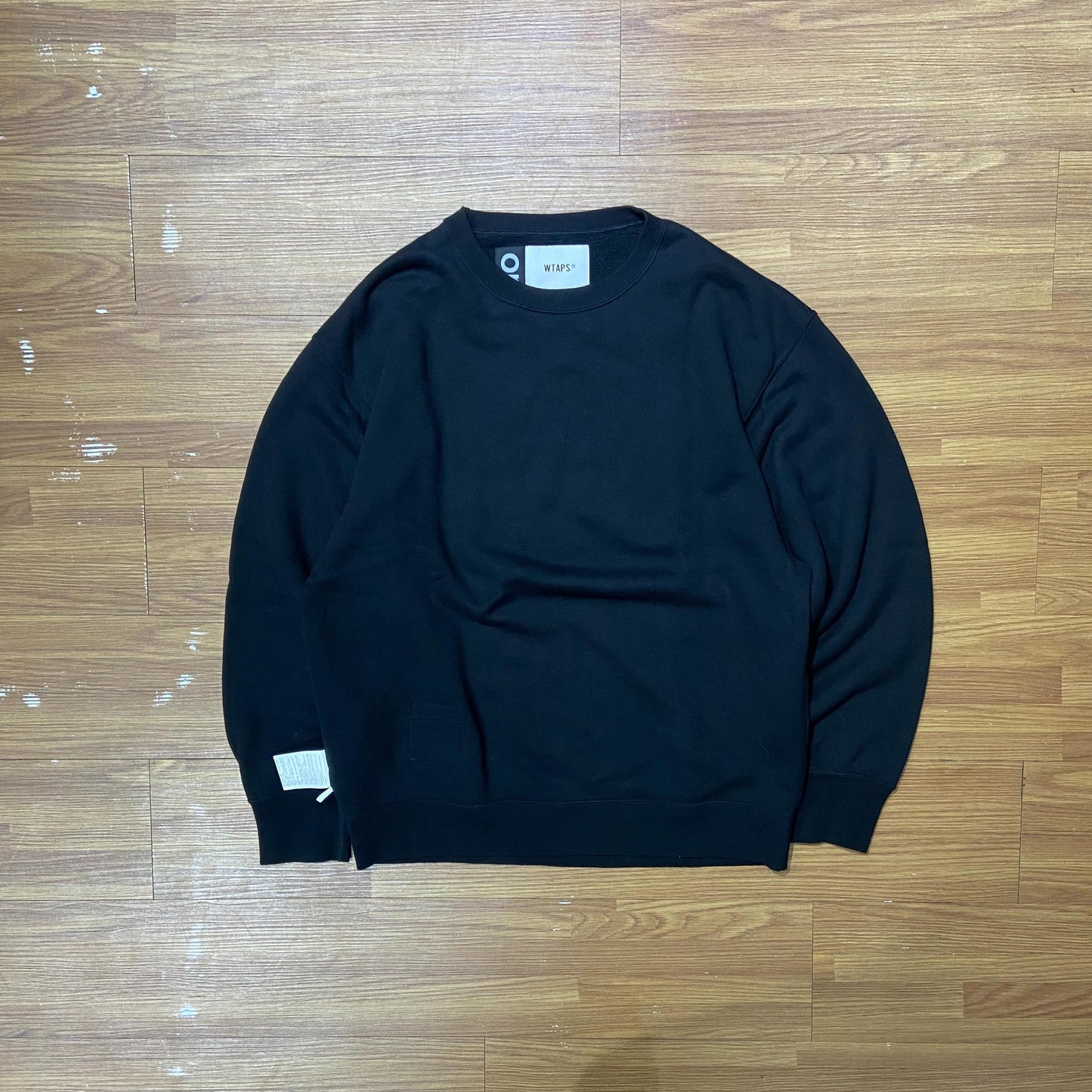 WTAPS x UNDERCOVER ONE ON ONE REVERSIBlE GIG / COTTON. CREWNECK (Made in Japan) Black (Display Item)