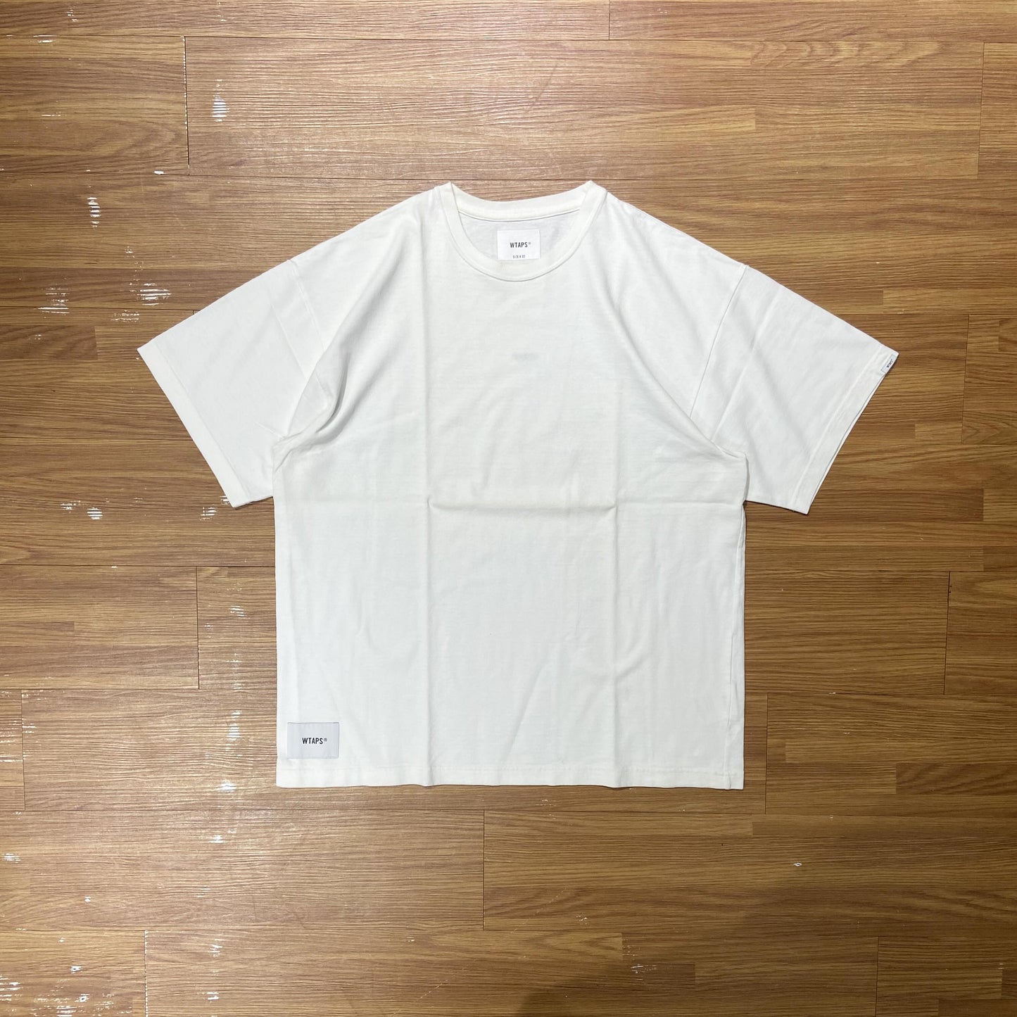 WTAPS AII SS / COTTON. SIGN TEE (Made in Japan) White (Used)