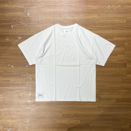 WTAPS AII SS / COTTON. SIGN TEE (Made in Japan) White (Used)