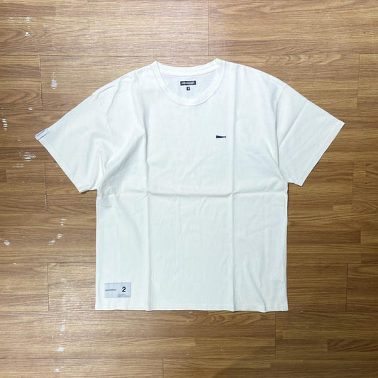 DESCENDANT CACHALOT EMBO SS TEE (Made in Japan) White (Used)