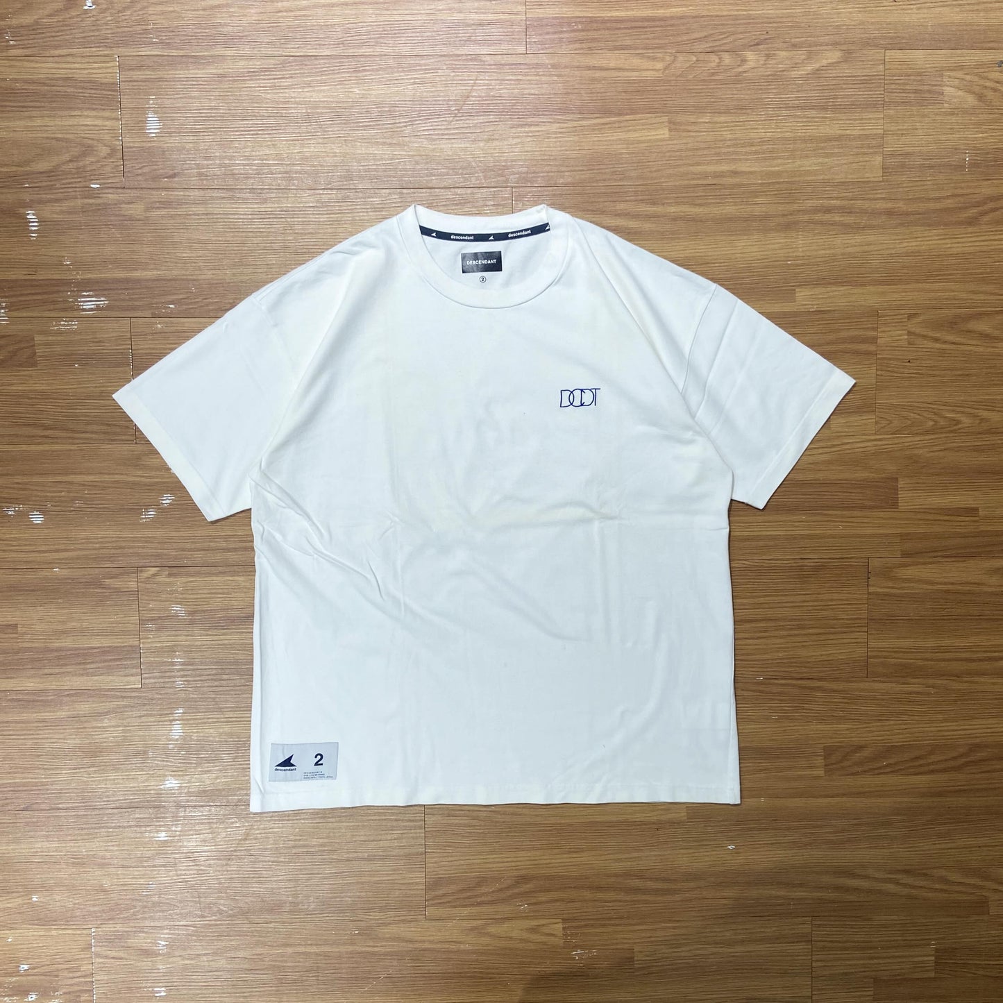 DESCENDANT PORT ORGANIC COTTON SS (Made in Japan) White (Used)