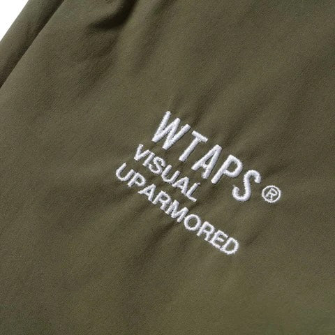WTAPS SEAGULL 02 NYLON TROUSERS / POLY. WEATHER. FORTLESS (Made in Japan) Olive Drab (Display Item)