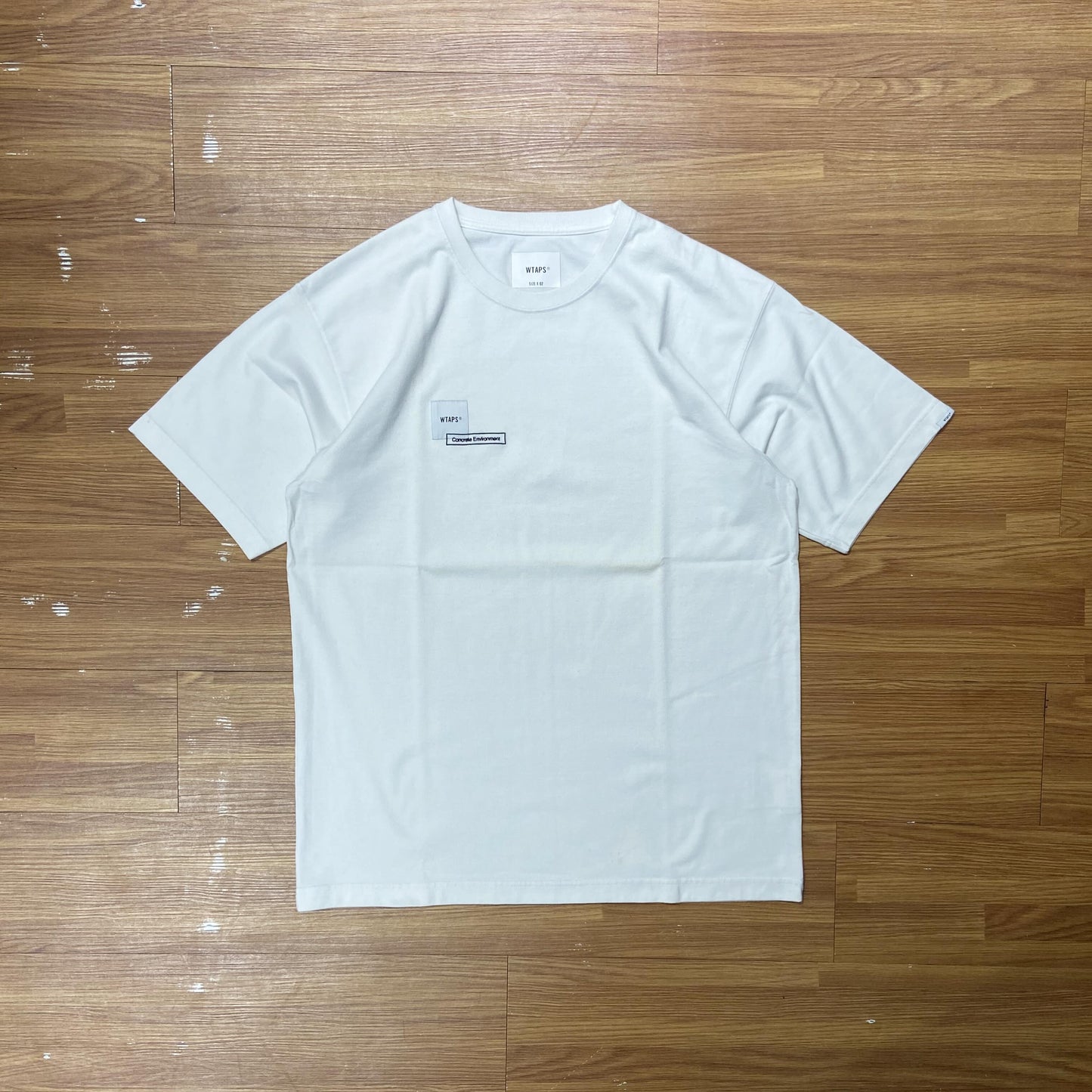 WTAPS HOME BASE SS 01 / TEE. COPO (Made in Japan) White (Used)