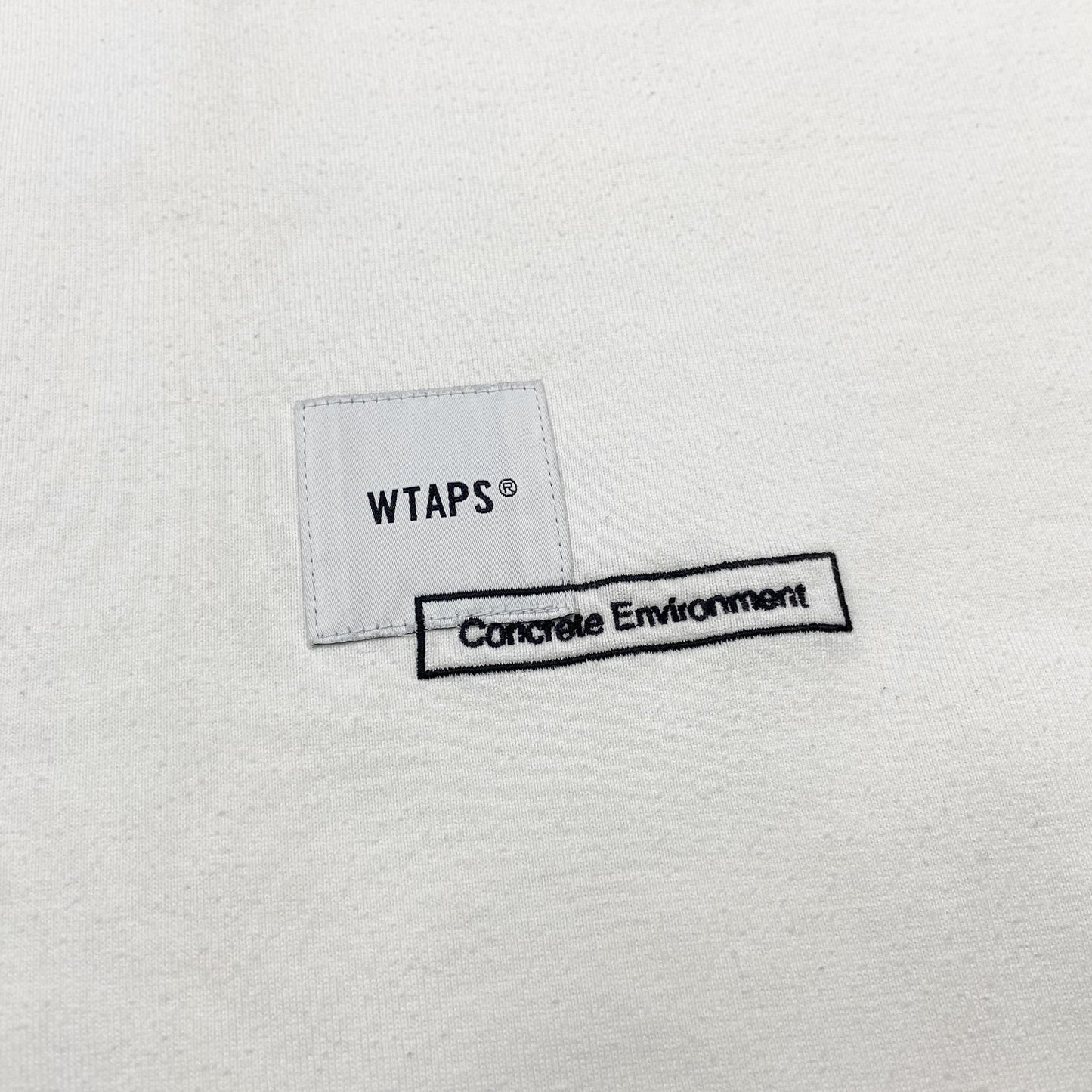 WTAPS HOME BASE SS 01 / TEE. COPO (Made in Japan) White (Used)