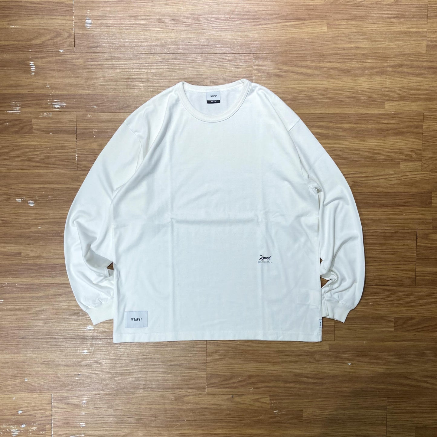 WTAPS OG LS / COPO. TEE (Made in Japan) White (Used)