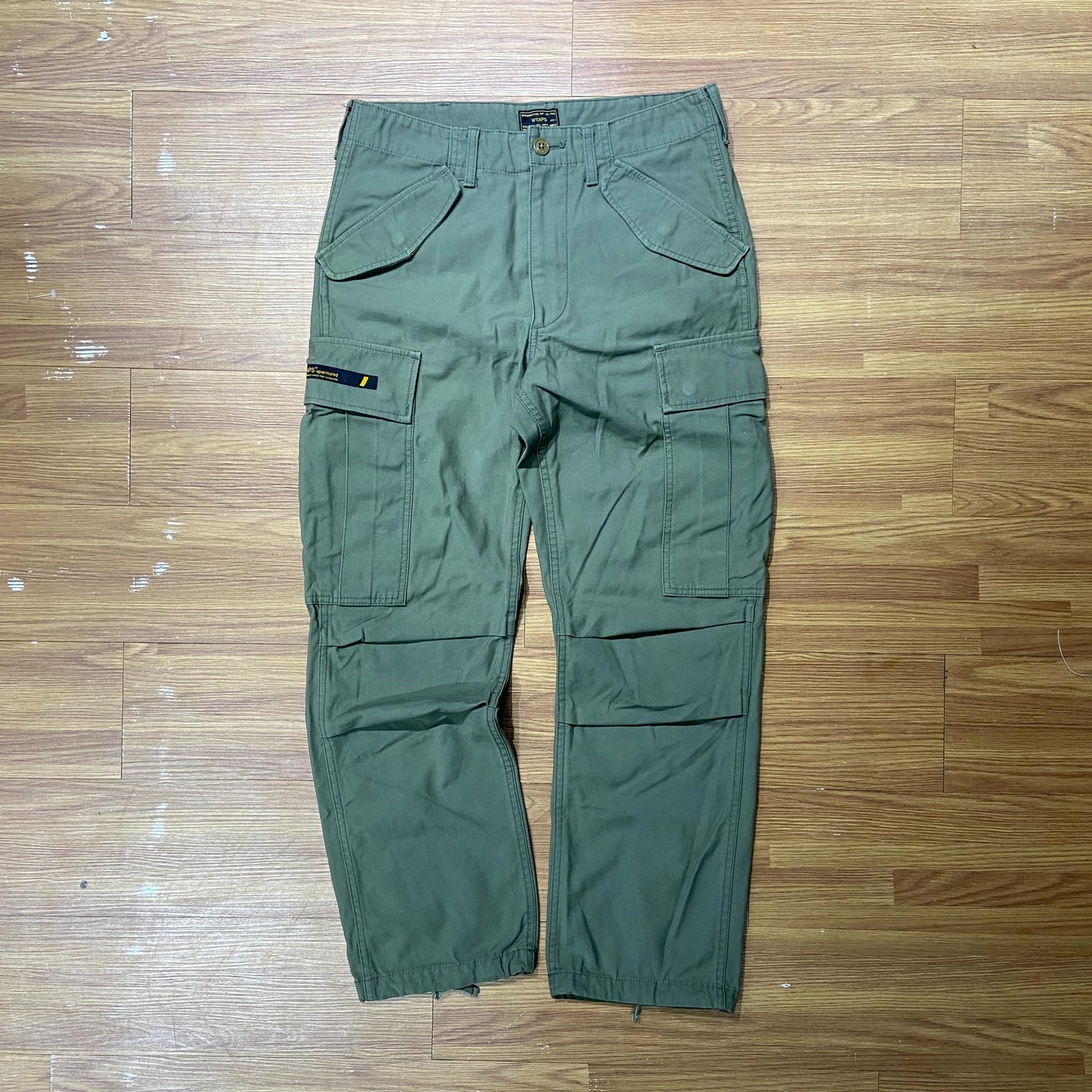 WTAPS M-65 JUNGLE STOCK TROUSERS / NYCO. SATIN (Made in Japan) Olive Drab  (Display Item)